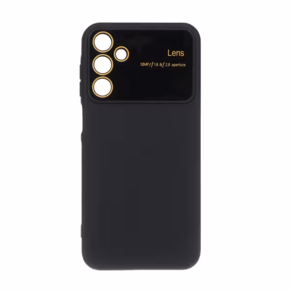 قاب محافظ لنز شیشه ای Samsung Galaxy A15 – مشکی-کد3547