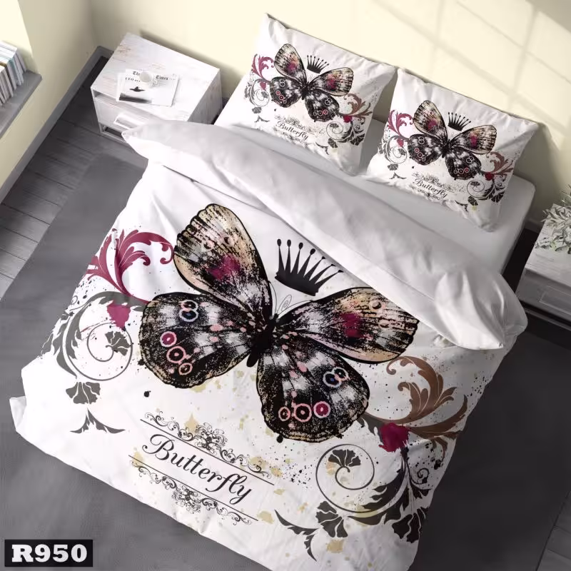 روتختی سه بعدی طرح پروانه