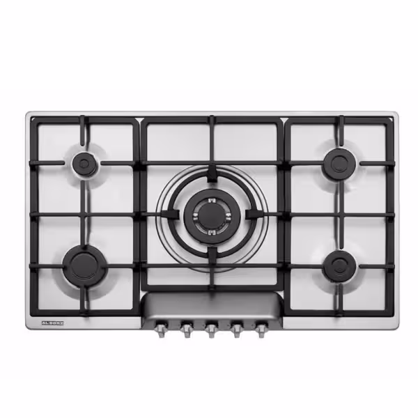 اجاق گاز رومیزی پنج شعله مدل S-5957 استیل البرز
