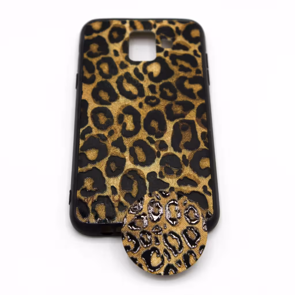 قاب کاور طرحدار شیک پاپ سوکت دار Galaxy A6 | موبایل کلاسیک