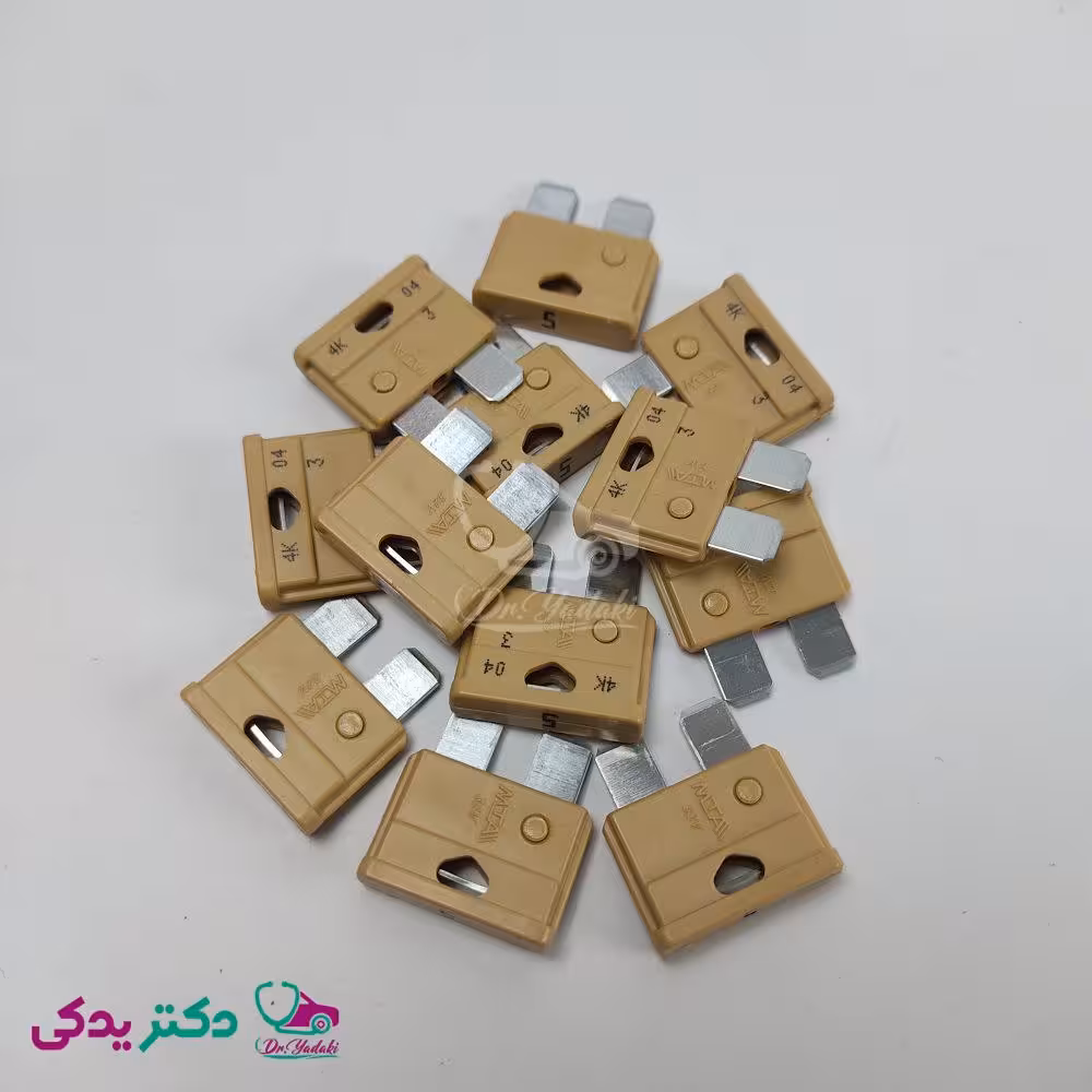 فیوز پژو 405 ، پارس (پرشیا)، سمند 5 آمپر متوسط شرکتی ایساکو اصل 1250100199