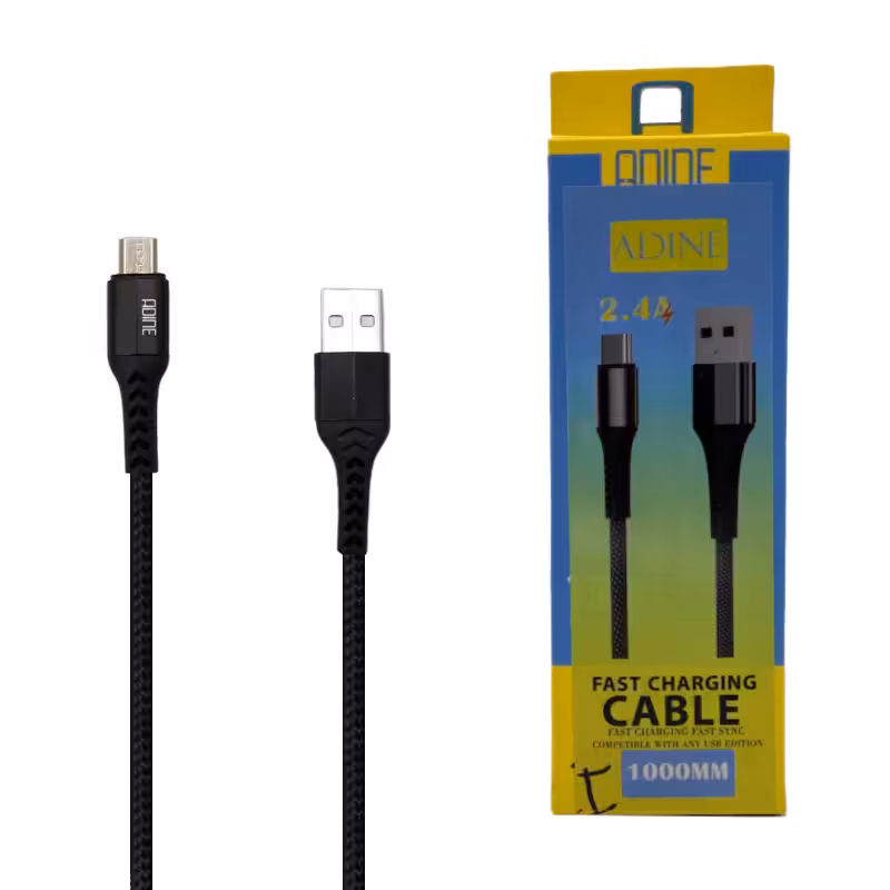 کابل شارژر MicroUSB به USB آدینه مدل D5