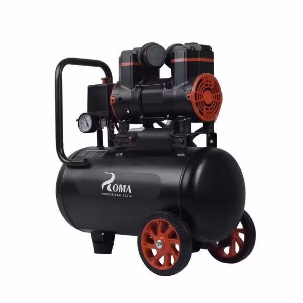 کمپرسور باد مخزن 18 لیتری روما 2f018