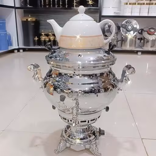 سماور 10 لیتر 3 کاره ساده آرارات  C0005