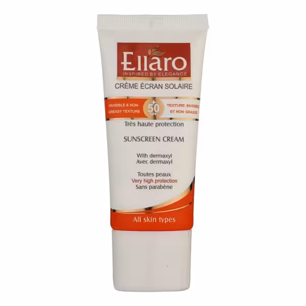 ضد آفتاب انواع پوست بیرنگ spf50 الارو