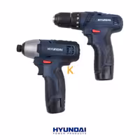 ست دریل و پیچ گوشتی شارژی مدل HP121L-CD2121L هیوندای