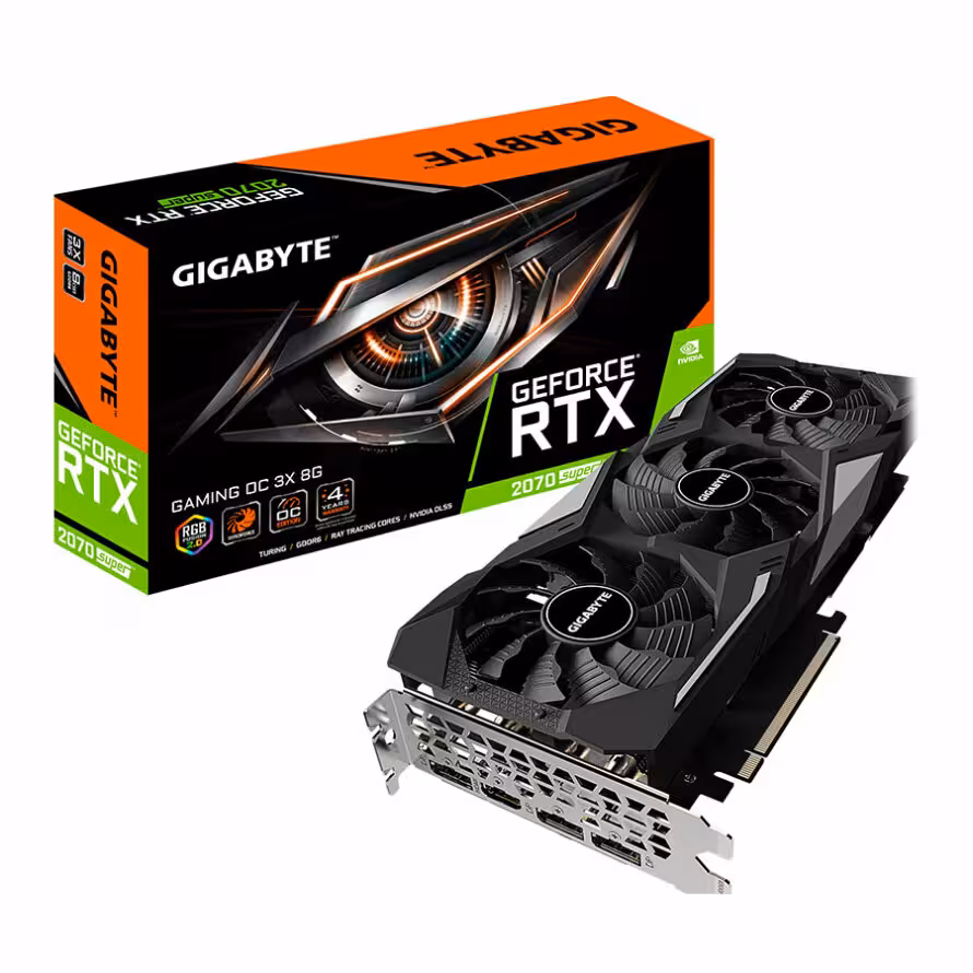 کارت گرافیک گیگابایت RTX 2070 SUPER GAMING OC 8G