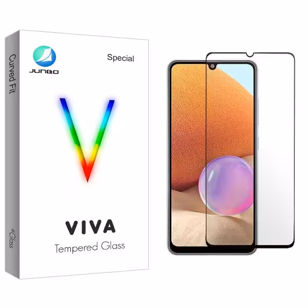 محافظ صفحه نمایش شیشه ای جانبو مدل Viva Full مناسب برای گوشی موبایل سامسونگ Galaxy A32 4G