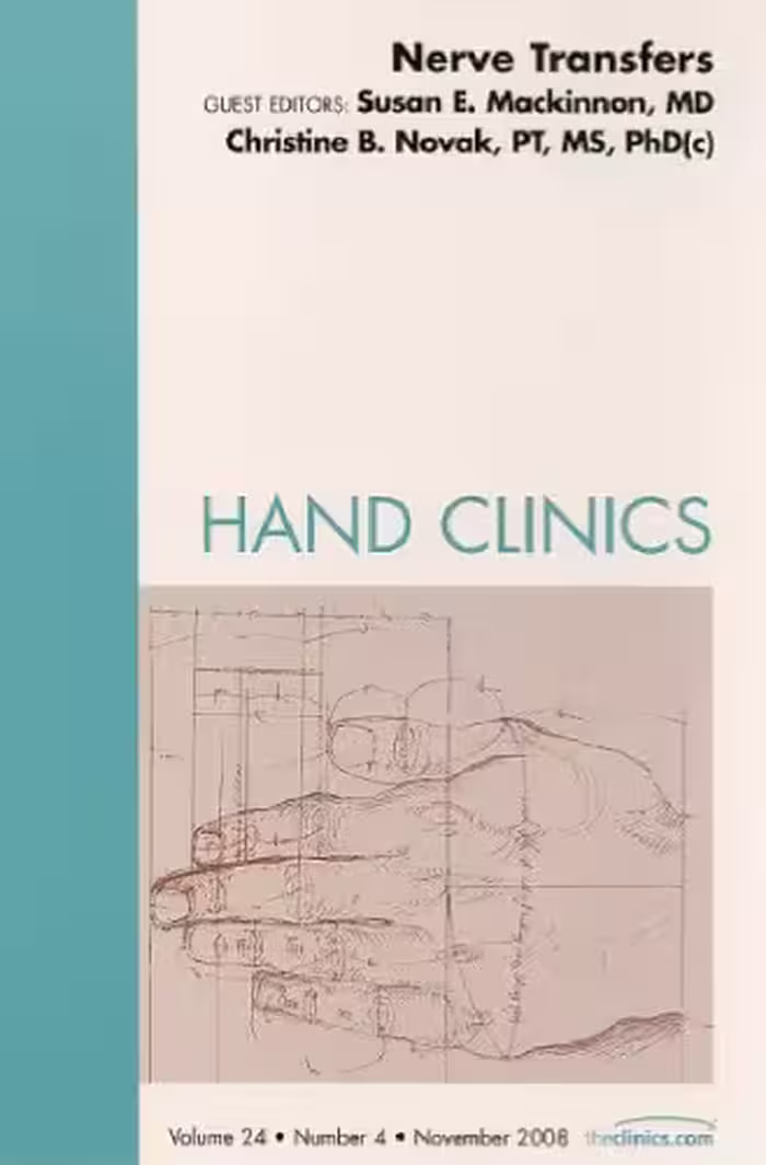خرید و دانلود نسخه کامل کتاب Nerve Transfers, An Issue of Hand Clinics