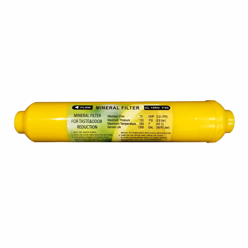 فیلتر دستگاه تصفیه آب خانگی T33 مدل مینرال