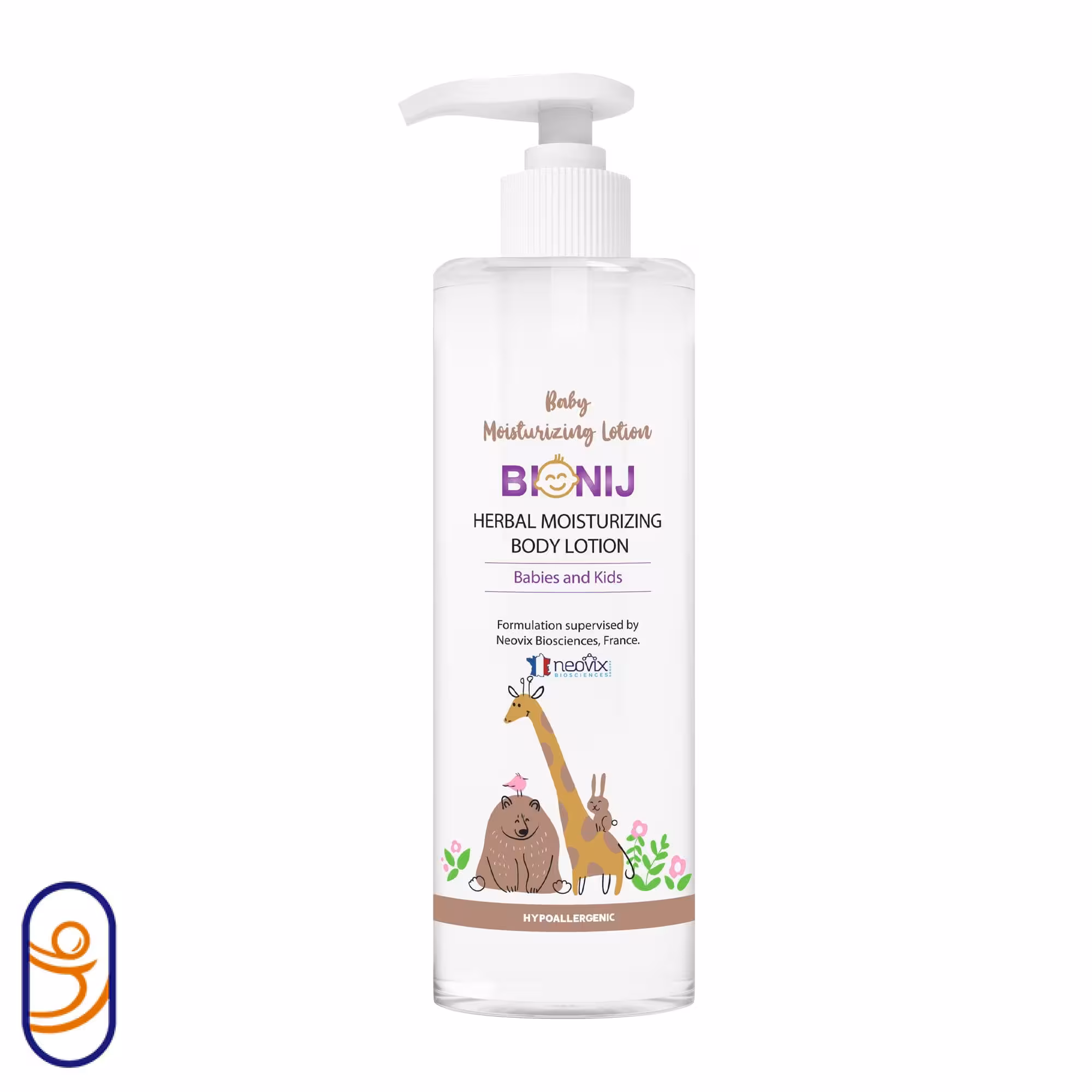لوسیون مرطوب کننده بدن نوزادان و کودکان بیونیج