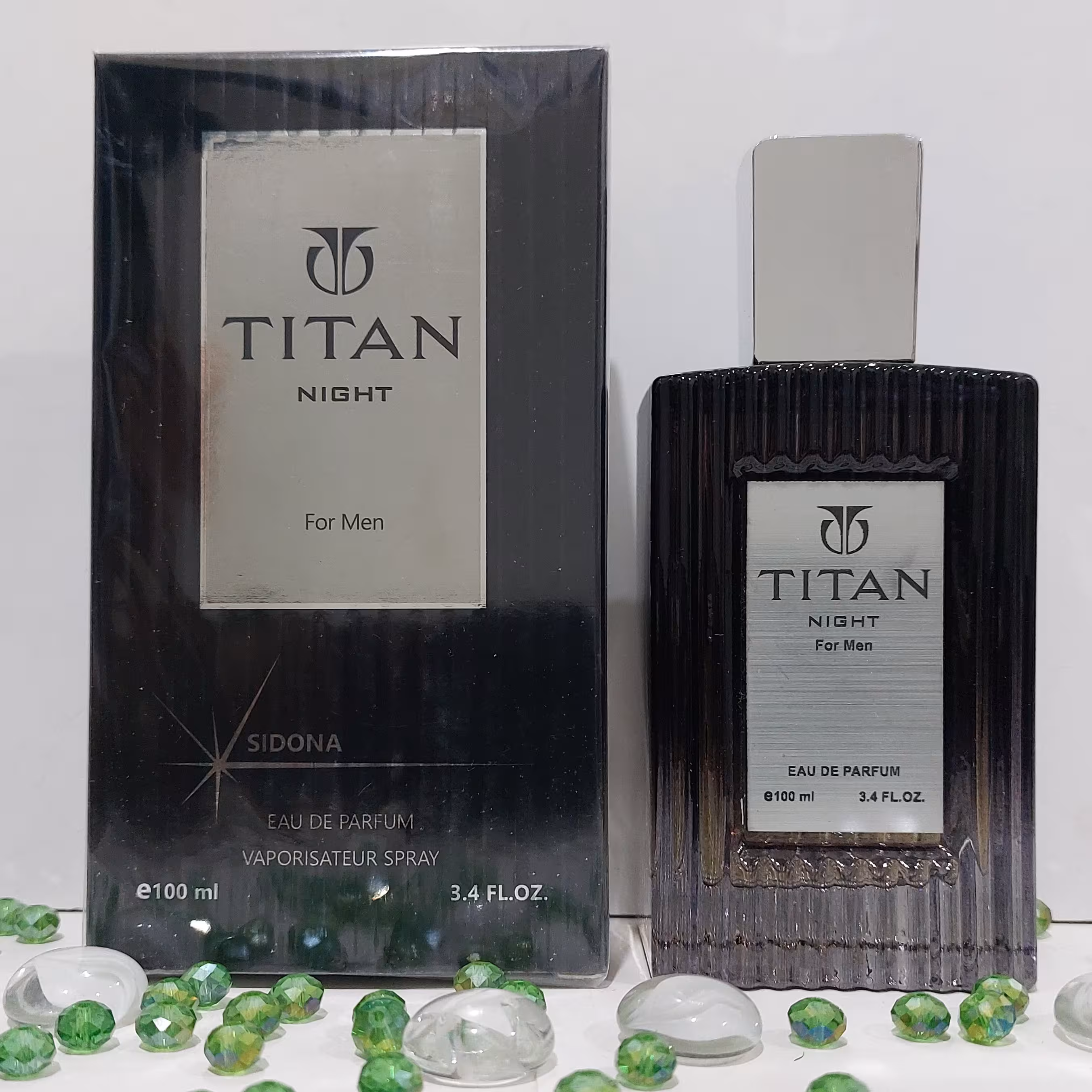 عطر ادکلن تیتان نایت آقایان رایحه هوم اینتنس مهزیار 100 میل سیدونا