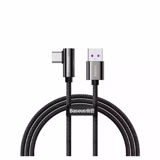 کابل 1 متری USB به Type-C بیسوس مدل Baseus Legend Series Elbow CATCS