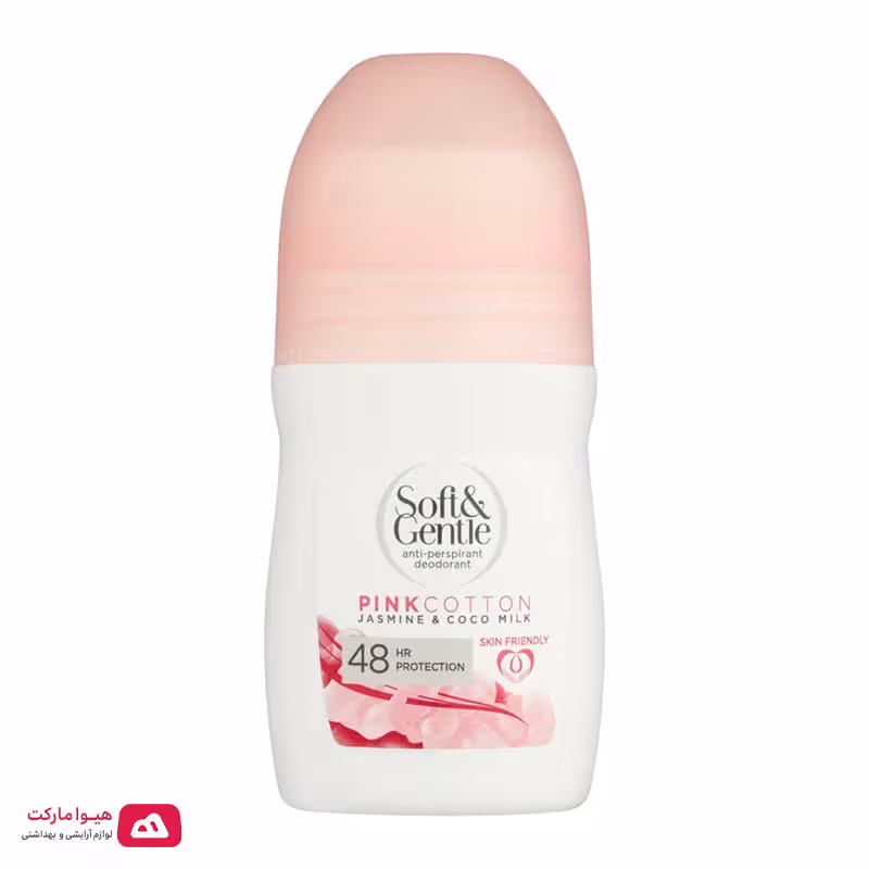 رول ضد تعریق زنانه رایحه گل یاس سافت اند جنتل