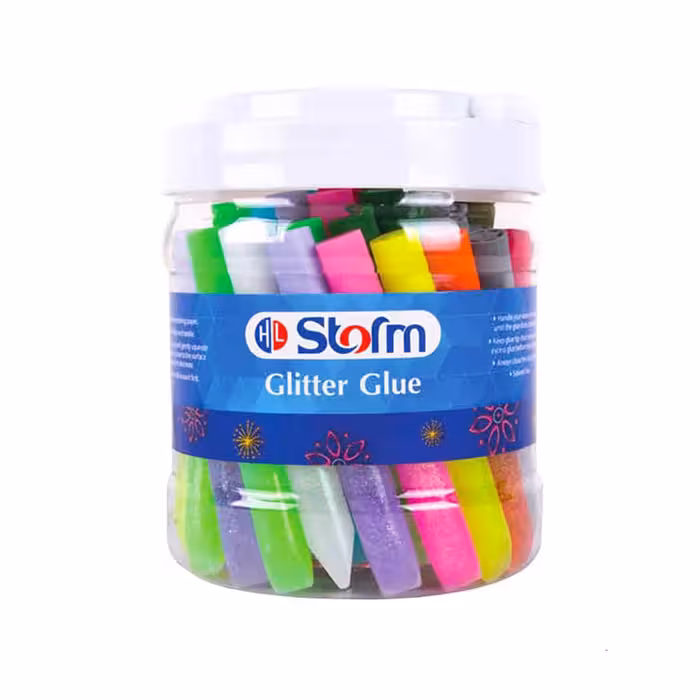 چسب اکلیلی 50عددی پاستلی استورم کد HL612