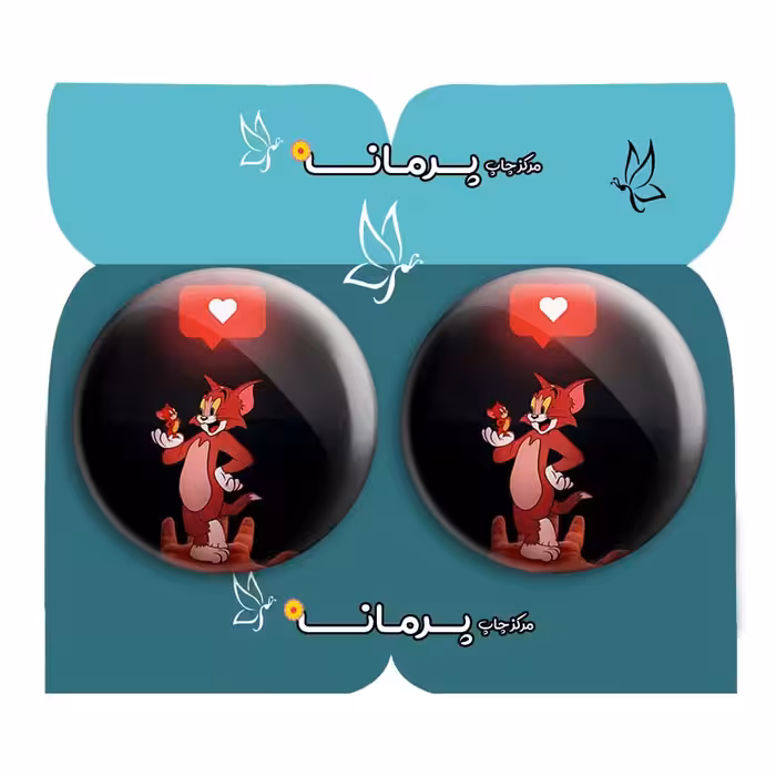  پیکسل پرمانه طرح تام و جری کد pm2n.10714 مجموعه 2 عددی