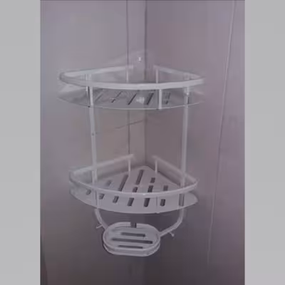 قفسه حمام مدل دو طبقه