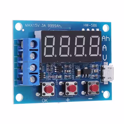 ماژول تستر ظرفیت باتری مدل HW-586