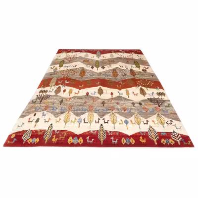 گبه دستباف چهار و نیم متری سی پرشیا کد 122348