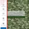 برچسب پوششی ماهوت مدل Army-Green-Pixel مناسب برای تبلت سامسونگ Galaxy Tab S6 2019 SM-T860