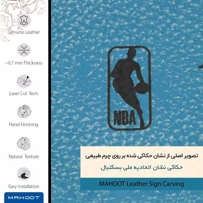 برچسب پوششی ماهوت مدل BL-NBA مناسب برای گوشی موبایل سامسونگ Galaxy M02