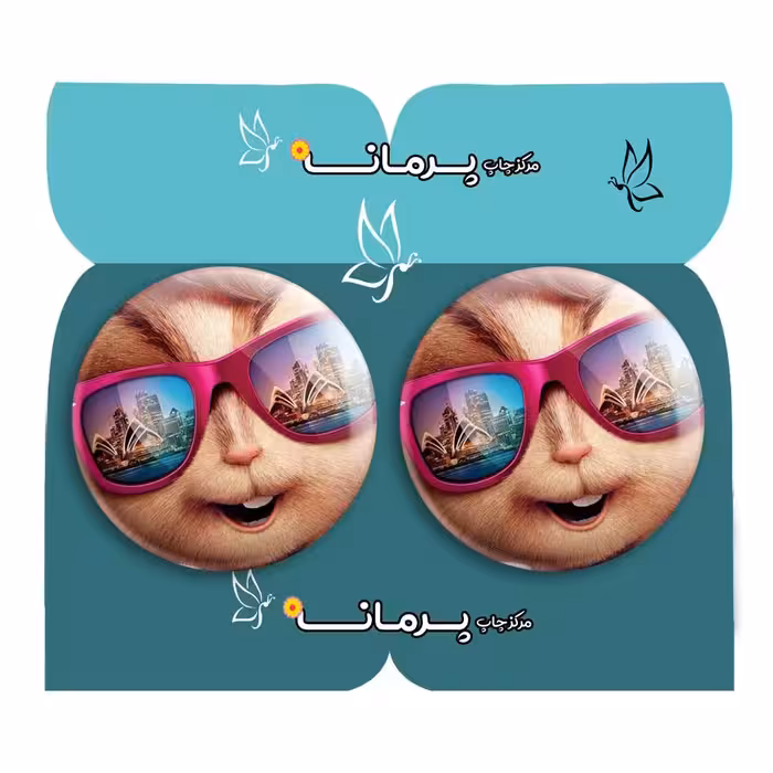 پیکسل پرمانه طرح آلوین و سنجاب ها کد pm2n.30561 مجموعه 2 عددی