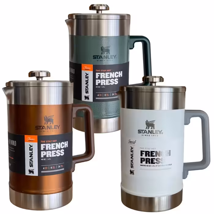 فلاسک استنلی مدل STAY HOT FRENCH PRESS کد F2022 گنجایش 1.4 لیتر