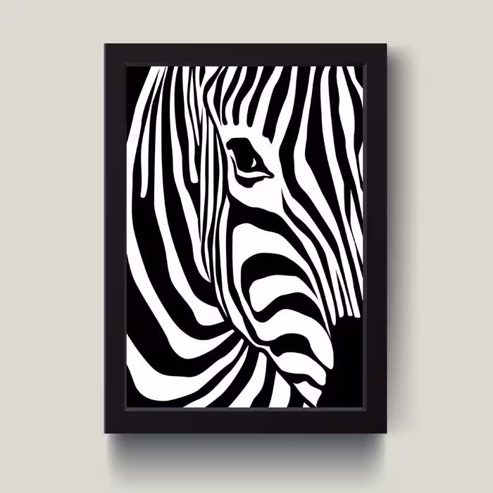 تابلو مدل دکوراتیو ZEBRA کد G11-12