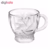 فنجان بلور کاوه مدل سان استار کد 9097 بسته 6 عددی