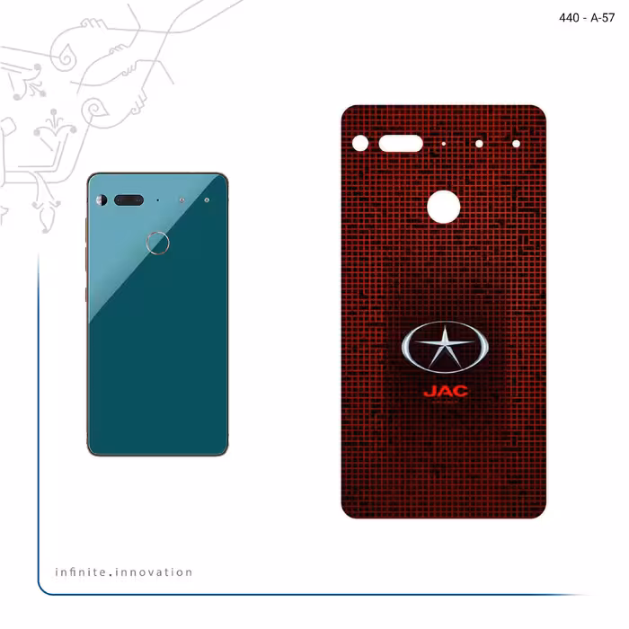 برچسب پوششی ماهوت مدل JAC مناسب برای گوشی موبایل اسنشال PH1