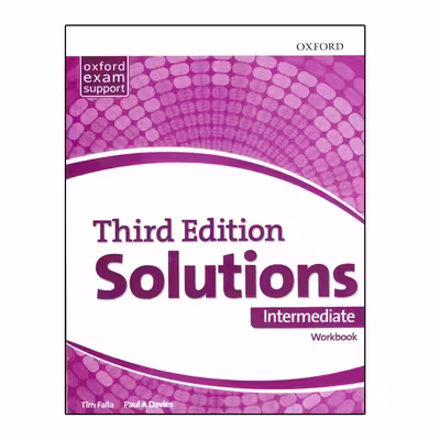کتاب Solutions Intermediate Third Edition اثر Tim Falla And Paul A Davies انتشارات سپاهان