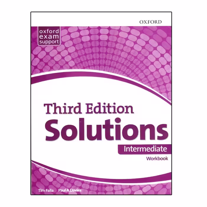 کتاب Solutions Intermediate Third Edition اثر Tim Falla And Paul A Davies انتشارات سپاهان