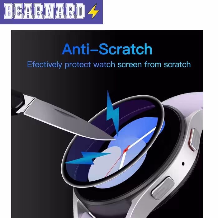 محافظ صفحه نمایش نانو برنارد مدل NBR مناسب برای ساعت هوشمند سامسونگ Galaxy Watch Active 2 44mm بسته سه عددی