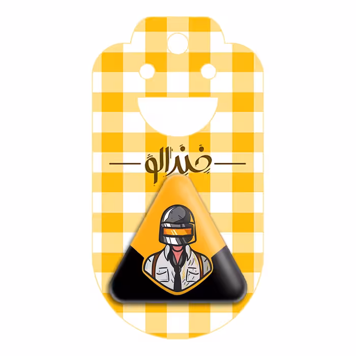 پیکسل خندالو طرح پابجی PUBG مدل مثلثی کد 3791