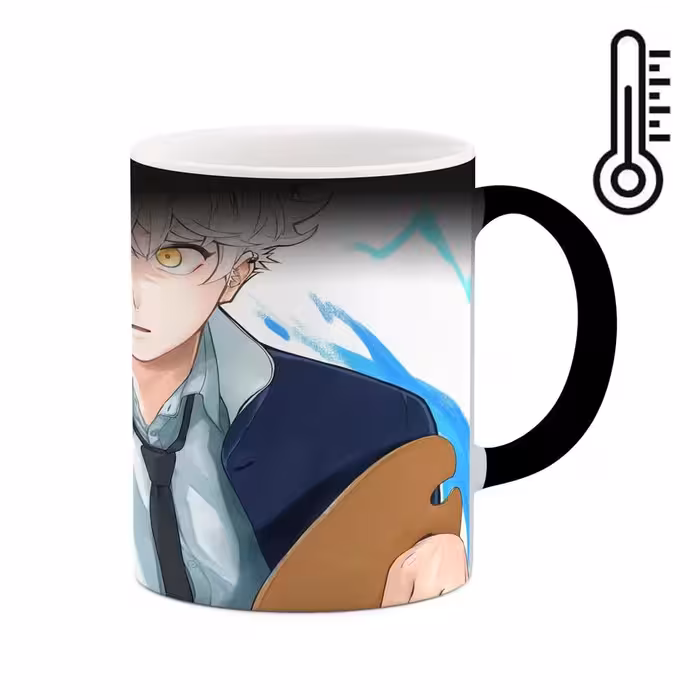 ماگ حرارتی کاکتی طرح انیمه مدل mgh16105