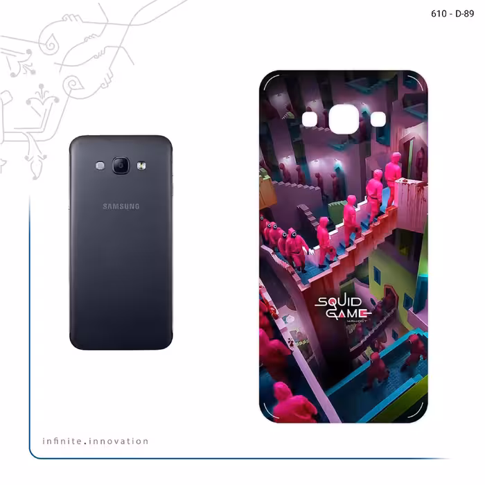 برچسب پوششی ماهوت مدل Squid Game مناسب برای گوشی موبایل سامسونگ Galaxy A8