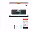 برچسب پوششی ماهوت مدل adidas-Logo مناسب برای تبلت اپل iPad Pro 9.7 2016 A1673