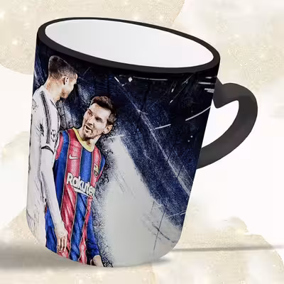 ماگ حرارتی مدل دسته قلبی طرح مسی کد 87