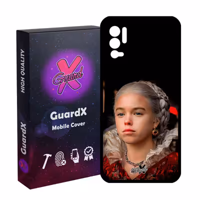 کاور گارد ایکس طرح خاندان اژدها مدل Glass10493 مناسب برای گوشی موبایل شیائومی Redmi Note 10 5G/Poco M3 Pro /Redmi Note 10T 5G