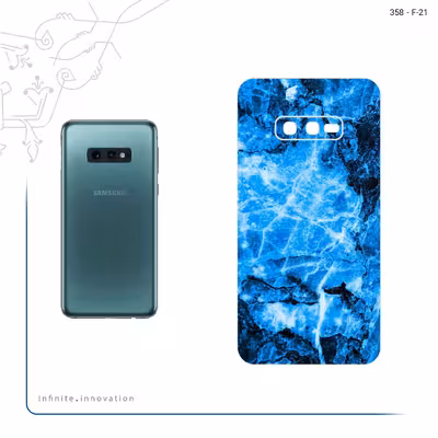 برچسب پوششی ماهوت مدل Blue Marble مناسب برای گوشی موبایل سامسونگ Galaxy S10e