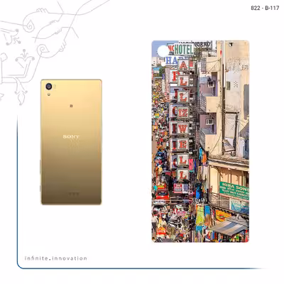 برچسب پوششی ماهوت مدل City of Delhi مناسب برای گوشی موبایل سونی Xperia Z5 Premium