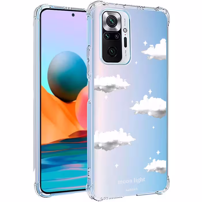 کاور طرح ابر مناسب برای گوشی موبایل شیائومی Redmi note10 Pro