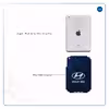 برچسب پوششی ماهوت مدل Hyundai-Logo مناسب برای تبلت اپل iPad mini 2012 A1455