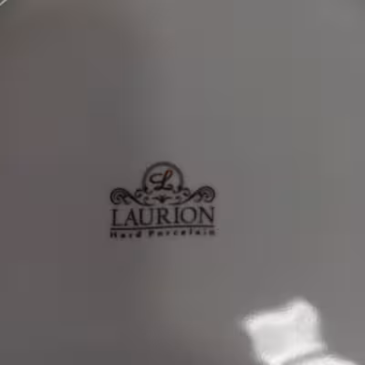 بشقاب غذاخوری لورین مدل تخت 27 دیپلمات بسته 6 عددی