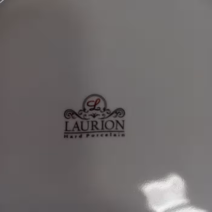 بشقاب غذاخوری لورین مدل تخت 27 دیپلمات بسته 6 عددی