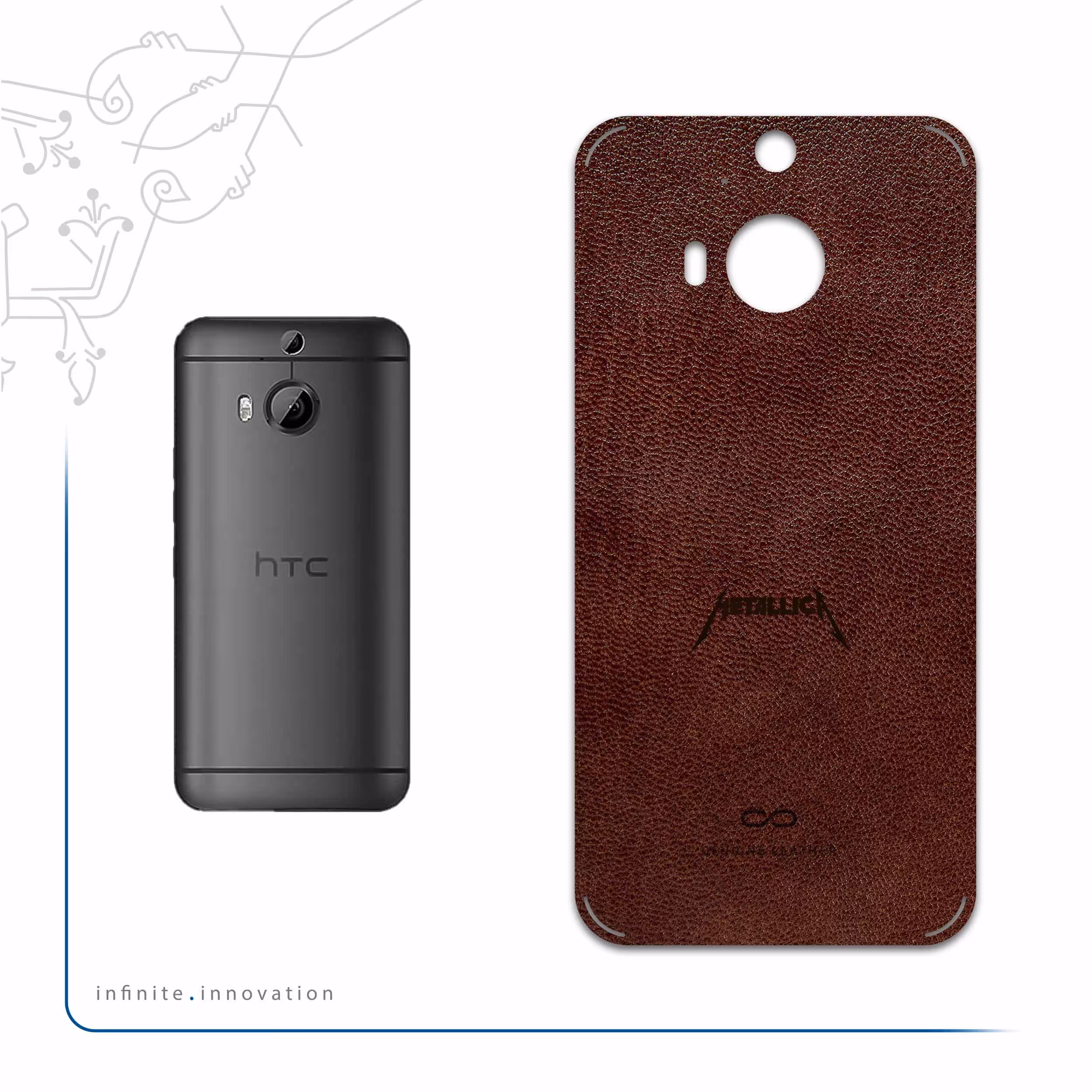 برچسب پوششی ماهوت مدل NL-MTLC مناسب برای گوشی موبایل اچ تی سی One M9 Plus