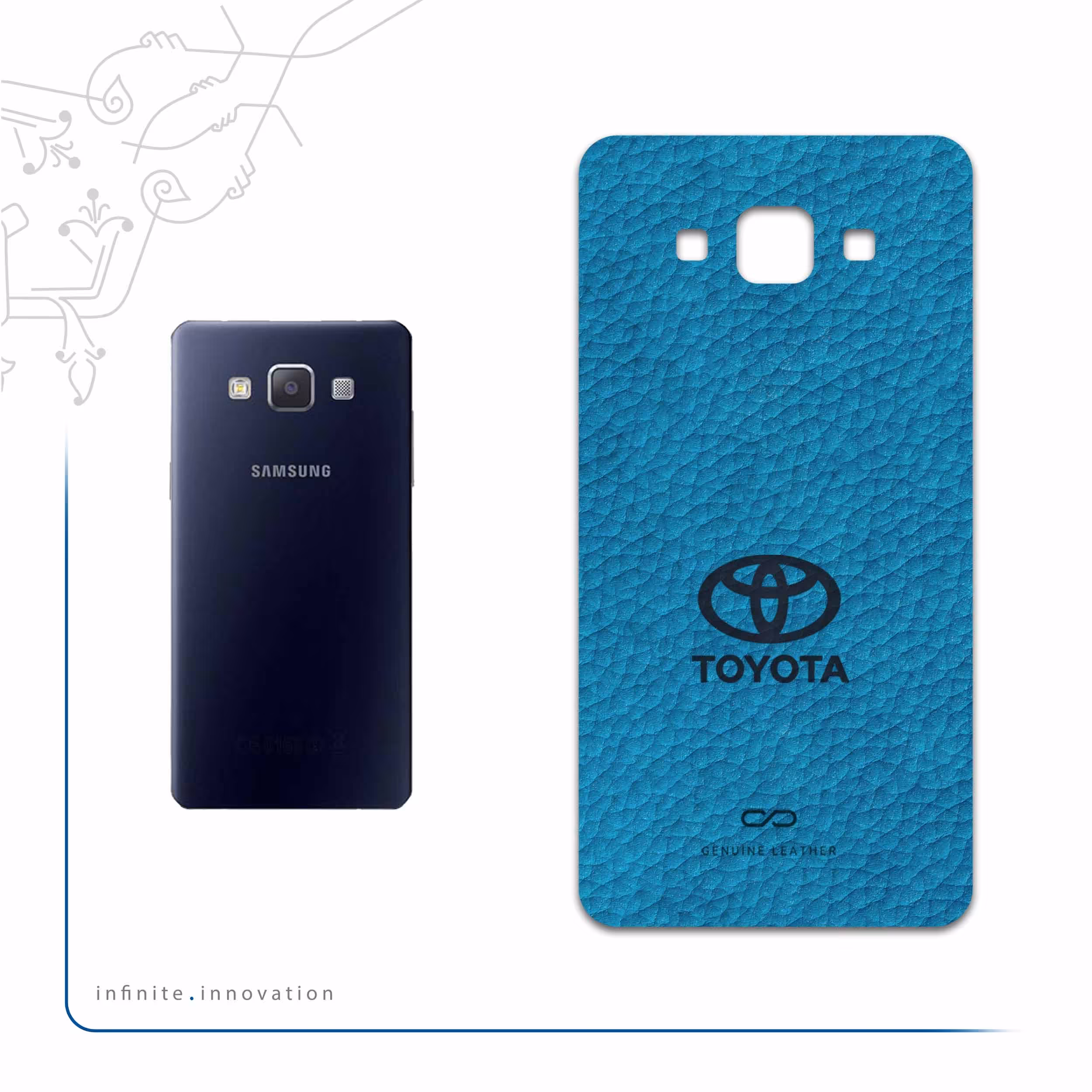 برچسب پوششی ماهوت مدل BL-TYT مناسب برای گوشی موبایل سامسونگ Galaxy A5 2015