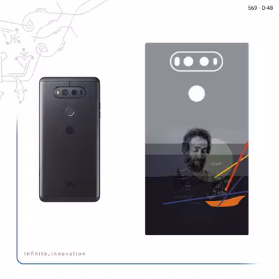 برچسب پوششی ماهوت مدل Sohrab Sepehri مناسب برای گوشی موبایل ال جی V20