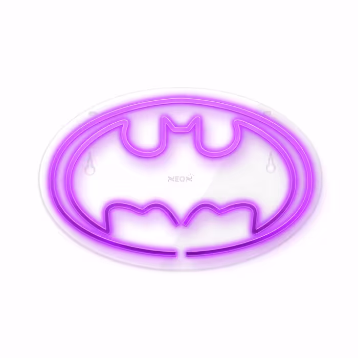 چراغ دیواری نئون دیزاین طرح Batman_PR