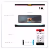 برچسب پوششی ماهوت مدل Hamburger مناسب برای تبلت سامسونگ Galaxy Tab S6 2019 SM-T860
